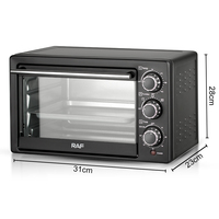 Four électrique compact Raf Brand 22L pour la cuisine, mini-four grille-pain domestique