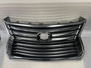 Adapt To The 2018-2021 Lexus LX570 Grid Car Grille Large Surround The Front Bar Assembly Modification Upgrade