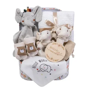 A wide variety of lovely appearance Stylish Baby Newborn Baby Welcome Gift Set Boy Girl Unisex Gift Box