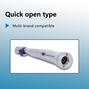 20:1 dentale a bassa velocità Handpiece dentale certificata ISO energia elettrica fatta in acciaio metallo ad apertura rapida luce esterna del corso d'acqua - Product Image 4