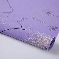 Rouleau de tissu polyester imprimé de pissenlit, 5 pièces, pour rideaux, stores à roulettes