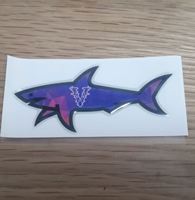 Autocollant PVC personnalisé 2025 Shark CP Jul Vrunk Marseille Palestine Drapeau national Paul & Shark – Autocollant style dessin animé très populaire