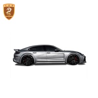 Vente flash : Aileron arrière en fibre de verre, pare-chocs avant, kit carrosserie pour Porsche Panamera 971, mise à niveau vers le style Te-Chart