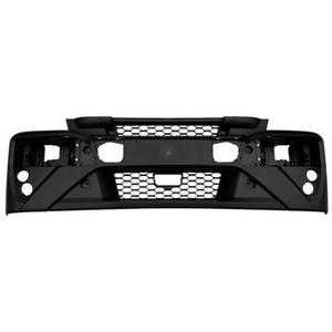 Parachoques Delantero Negro de Polipropileno PoliPlast de Calidad Garantizada con Orificios para Faros Antiniebla para Eurocargo 120 2016 para Reemplazo - Product Image 1