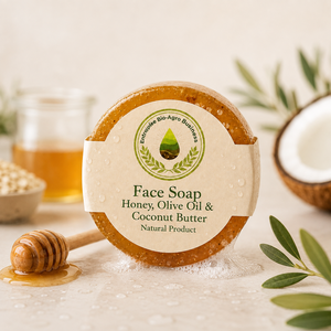Jabón Facial con Aroma Natural a Miel de Larga Duración, Jabón Facial Orgánico con Manteca de Coco y Oliva, Proveedor al por Mayor - Product Image 4