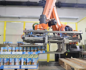 Assemblage de bras robotique KUKA KR 16 R1610-2 Robot 16kg de charge utile avec pince de robot du fabricant chinois pour l'emballage du produit - Product Image 5