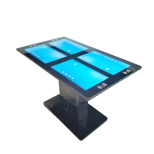 43 इंच सफेद स्मार्ट एंड्रॉइड रेस्तरां टैबलेट 10 प्वाइंट कैप्शिटिव टच वाटरप्रूफ टच टेबल - Product Image 6