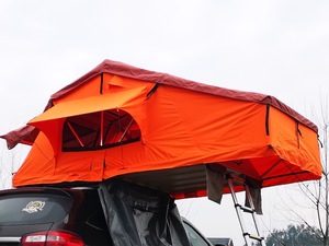 Tenda da Tetto Auto Pieghevole Impermeabile per 2-3 Persone con Parasole per Campeggio - Product Image 6