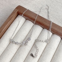 Collier pendentif étoile en acier inoxydable avec zircon et diamant pour femme, tendance 2025, bijoux plaqués argent de qualité supérieure, vente chaude