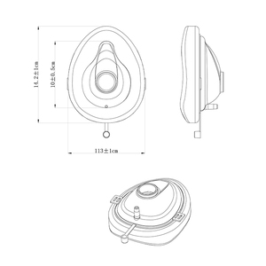 Medresq-Bouclier d'urgence pour secourisme médical, poche jetable en silicone pour la survie en plein air, masque de RCR - Product Image 1