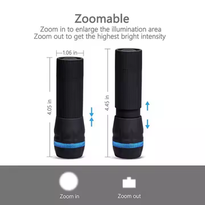 Benutzer definierte Handheld-LED-Taschenlampe Hochleistungs-Langstrecken-Taschenlampe mit wiederauf ladbarer Batterie UV-gedruckter Werbeartikel - Product Image 6