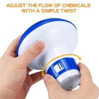 Distributeur automatique flottant de pastilles pour piscine, distributeur de chlore chimique pour piscine, adapté aux pastilles de 3 pouces