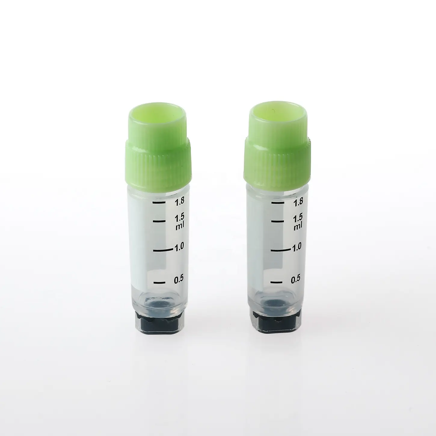 Ivd Buis 1.5Ml Externe Groene Cryoviale Buis Ca P Met O-Ring Andere Lab Verbruiksbuizen 2d Microbuizen Cryogene Flesjes