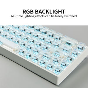 Teclado de aluminio con forma de barco para computadora y portátil, diseño personalizado. - Product Image 4