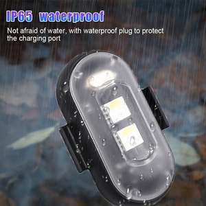 USB Mini universel LED moto arrière queue stroboscopique lumière nouveau RC Drone avion feux d'avertissement <span class=keywords><strong>Flash</strong></span> Laser antibrouillard <span class=keywords><strong>Auto</strong></span> - Product Image 4