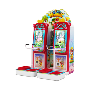 ZmSoft, <span class=keywords><strong>juego</strong></span> de aventura Monkey <span class=keywords><strong>Dash</strong></span> de fibra de vidrio que funciona con monedas con enchufe personalizado, potencia de 110/220V para niños, familias, versión en inglés - Product Image 4