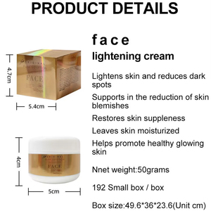 La <span class=keywords><strong>crema</strong></span> schiarente per il viso con etichetta privata funziona per ripristinare la naturale elasticità ed elasticità della pelle fornendo una schiarita uniforme - Product Image 6