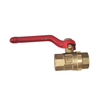 Robinet à bille en laiton forgé manuel durable de 1/2 à 4 pouces avec poignée en fer, modèle standard, eau, marque DT, personnalisable, support OEM