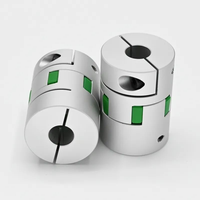 Accouplement flexible à mâchoires en alliage d'aluminium de type pince, type araignée, pour connecteur d'arbre de servomoteur et de moteur à couple élevé