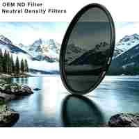 Filtre ND pour appareil photo OEM d'usine, densité neutre ND2 ND4 ND8 ND16 ND32 ND64 ND500 ND1000, verre étanche 49-82mm