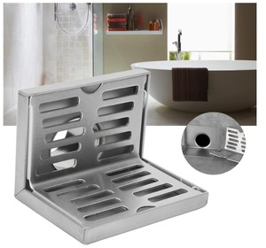 Filtro per Scarichi Orizzontali in Filo Metallico Antiruggine Personalizzato, Moderno per Vasca da Bagno, Bagno, Cucina, Balcone - Product Image 4