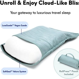 Precio de fábrica, sueño profundo, ortopédico, columna Cervical, almacenamiento portátil, viaje, almohada de espuma viscoelástica <span class=keywords><strong>para</strong></span> Camping, uso en la oficina - Product Image 2