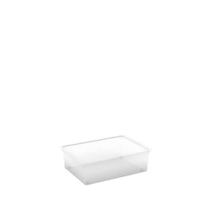 CONTENEDOR DE PLÁSTICO TRANSPARENTE TIPO C, 55X38.5 H. 16.5CM, 27LT - Product Image 1