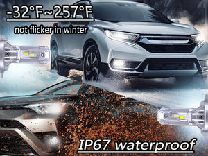 ไฟหน้ารถยนต์ H3 30W 3400LM 6000K ไฟโฟกัสในตัวเดียวสำหรับการอัพเกรดชุดติดตั้ง - Product Image 6