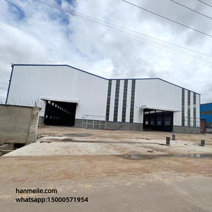 Structure en acier pour atelier, structure en acier pour salle de conduite, construction d'entrepôt, rénovation de centrale électrique, structure en acier en forme de H - Product Image 4