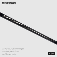 Desain Modern lampu Led magnetik dalam ruangan 6W, lampu kamar tidur Mini