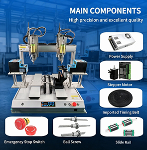 Vente directe d'usine de machine de serrage automatique à double tête et double Y avec roulements et moteur - Product Image 1