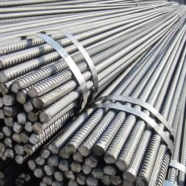 Rebar Spirally Deformed Steel Bar Iron Rods Steel Rods Cheap Price Exported