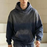 Pembuatan Hoodie Pria Ukuran Besar Khusus, Hoodie Streetwear Berat Dengan LOGO