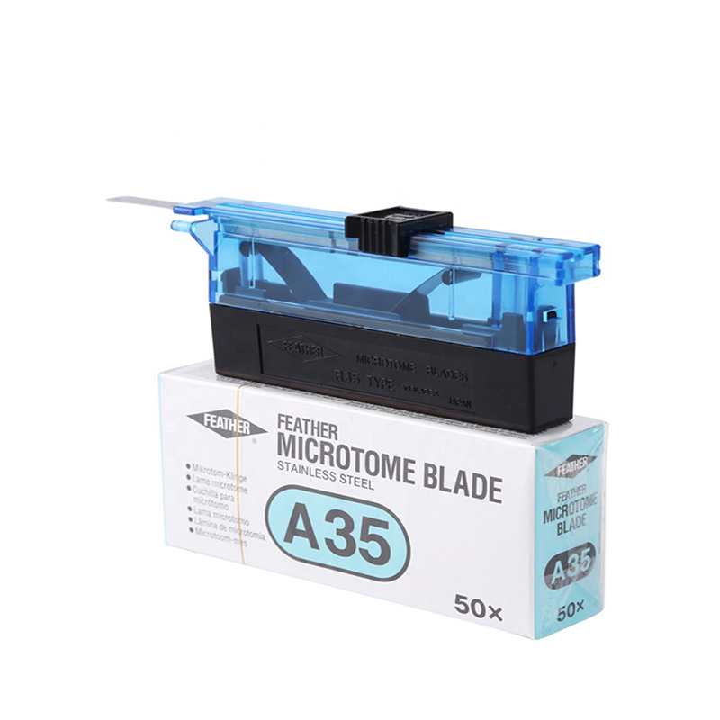 Перо A35, низкопрофильные медицинские одноразовые лабораторные расходные материалы, гистологическая ткань, миктомные лезвия