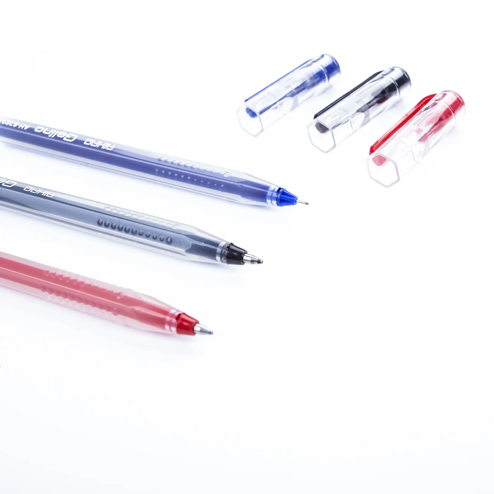 अहाओ ने उच्च गुणवत्ता वाले पेन का 0.7 जेल स्याही का परीक्षण किया