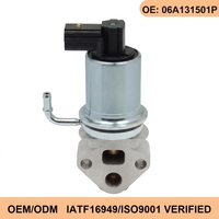 Vanne EGR Wanray pour Golf MK4 A3 1.8T 2.0 Essence Avant Électrique en Alliage d'Aluminium 06A131501P 06A131501F