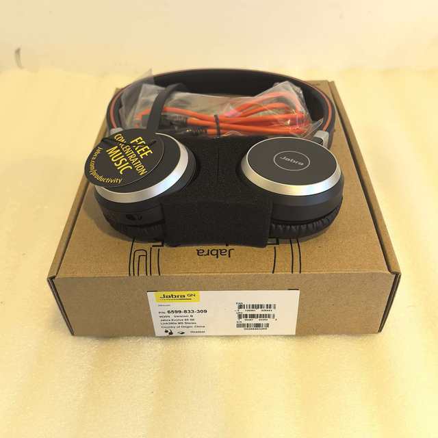 Evolve 65 SE MS Stereo Wireless Headset for Office & Call Center