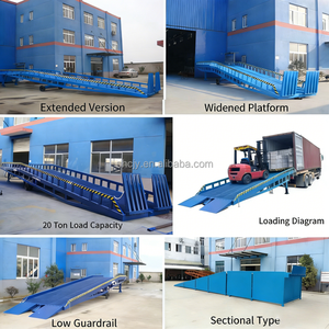 Rampa di Carico Mobile Certificata CE da 6t, 10t, 12t, 15t per Carico e Scarico Container, Livellatore Mobile per Banchine di Spedizione - Product Image 6