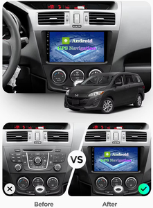 Reproductor Multimedia GPS para Radio de coche para Mazda 5 2009 2010 2011 2012 <span class=keywords><strong>Android</strong></span> 12 Unidad Principal con navegación GPS - Product Image 2