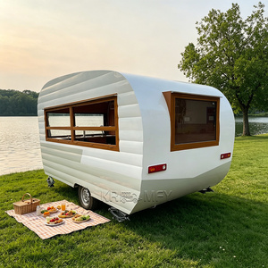 Remorque certifiée CE, homologuée DOT, entièrement équipée pour graphismes personnalisés, cuisine mobile de rue pour hamburgers, pizzas et restauration rapide - Product Image 3