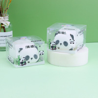Mainan Sensorik Hewan Panda Taba Lucu, Mainan Squishy Panda FuFu, Bola Penghilang Stres untuk Anak-anak dan Dewasa, Squishies Taba Kawaii