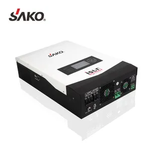 Sako Isun Concurrerende Prijs 3Kw 5Kw 5.5Kw 3Kva 24V 3000W Met Smart Mppt Controller Off Grid Systeem Pv hybride Solar Inverter