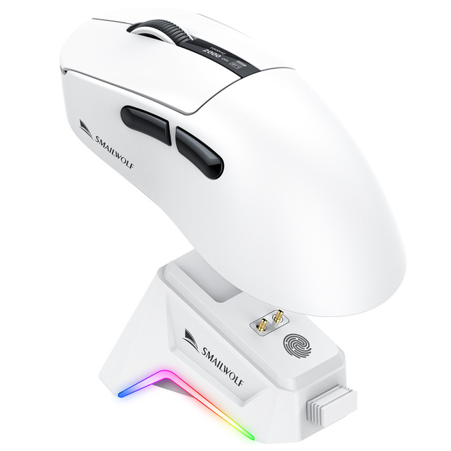 ATTACK SHARK V3PRO Ultra-Light Tri-Mode Gaming Mouse with Charging Dock Om-ron Microswitches 1000hz 25000 Dual-Layer Mouse Feet