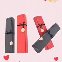 6-Cavity umwelt freundliche DIY leere Hochzeits feier Gunst Schokolade Geschenk box Prägung Matt Laminierung Kein Band/Aufkleber erforderlich