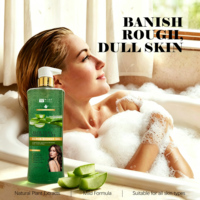 Gel Douche Exfoliant à l'Aloe Vera 1000ml – Adoucissant et Lissant en Profondeur, Revitalise la Peau, Éclat Naturel pour le Bain et les Soins à Domicile (Vente en Gros)