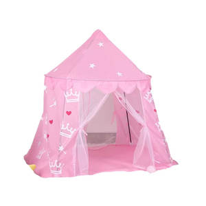 Seamind - Tienda <span class=keywords><strong>de</strong></span> campaña infantil <span class=keywords><strong>de</strong></span> tela <span class=keywords><strong>de</strong></span> alta calidad, estilo <span class=keywords><strong>castillo</strong></span> <span class=keywords><strong>de</strong></span> princesa, fácil instalación, 130x110x130cm - Product Image 1