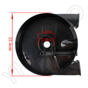 Pour MZ ETZ 125 150 250 251 301 Pièces de moto Protection de pignon en plastique Cache-chaîne Housse de protection Kettenkasten Kettenabdeckung - Product Image 6