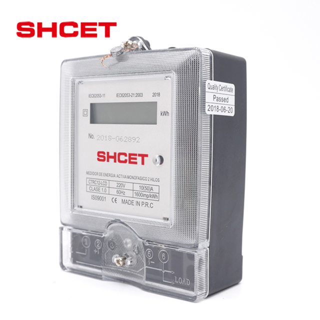 220V Energy Power Meter 10 50