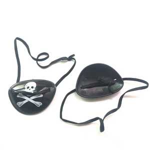 Masque pour les yeux Pirate One Eyed <span class=keywords><strong>Dragon</strong></span> Halloween Dress up Prop <span class=keywords><strong>Ball</strong></span> Mask Pirate Toy Bone Single Eye Mask pour les enfants - Product Image 1
