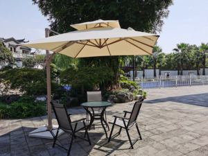 Parapluies de jardin d'extérieur avec télécommande <span class=keywords><strong>Led</strong></span> Parasols de grande taille Parapluie de restaurant d'extérieur - Product Image 4